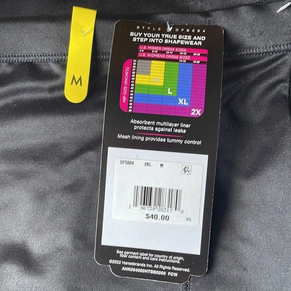 Bali Black High-Waist Briefs - Picture 2 of 4